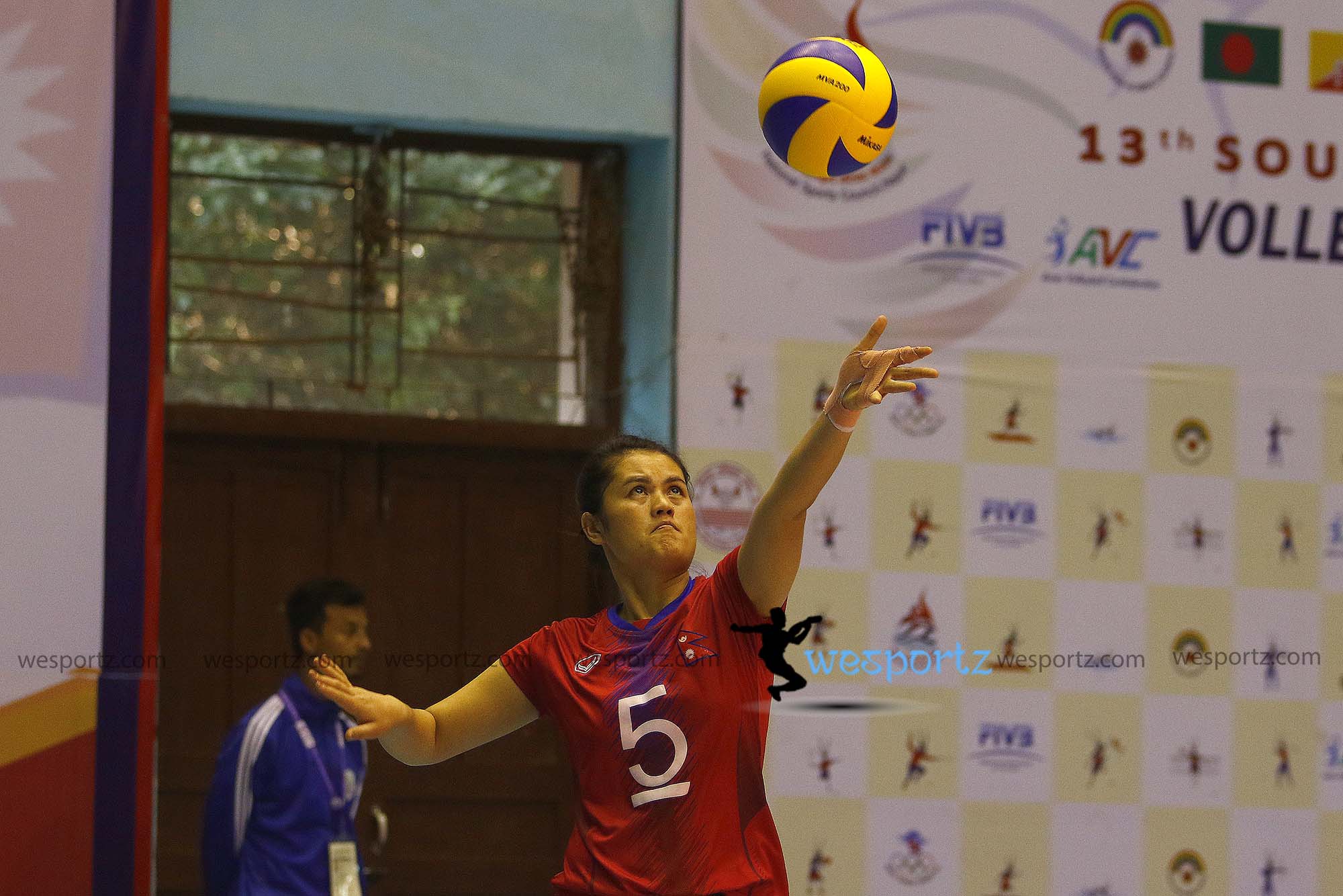 Aruna Shahi, nepal volleyball,