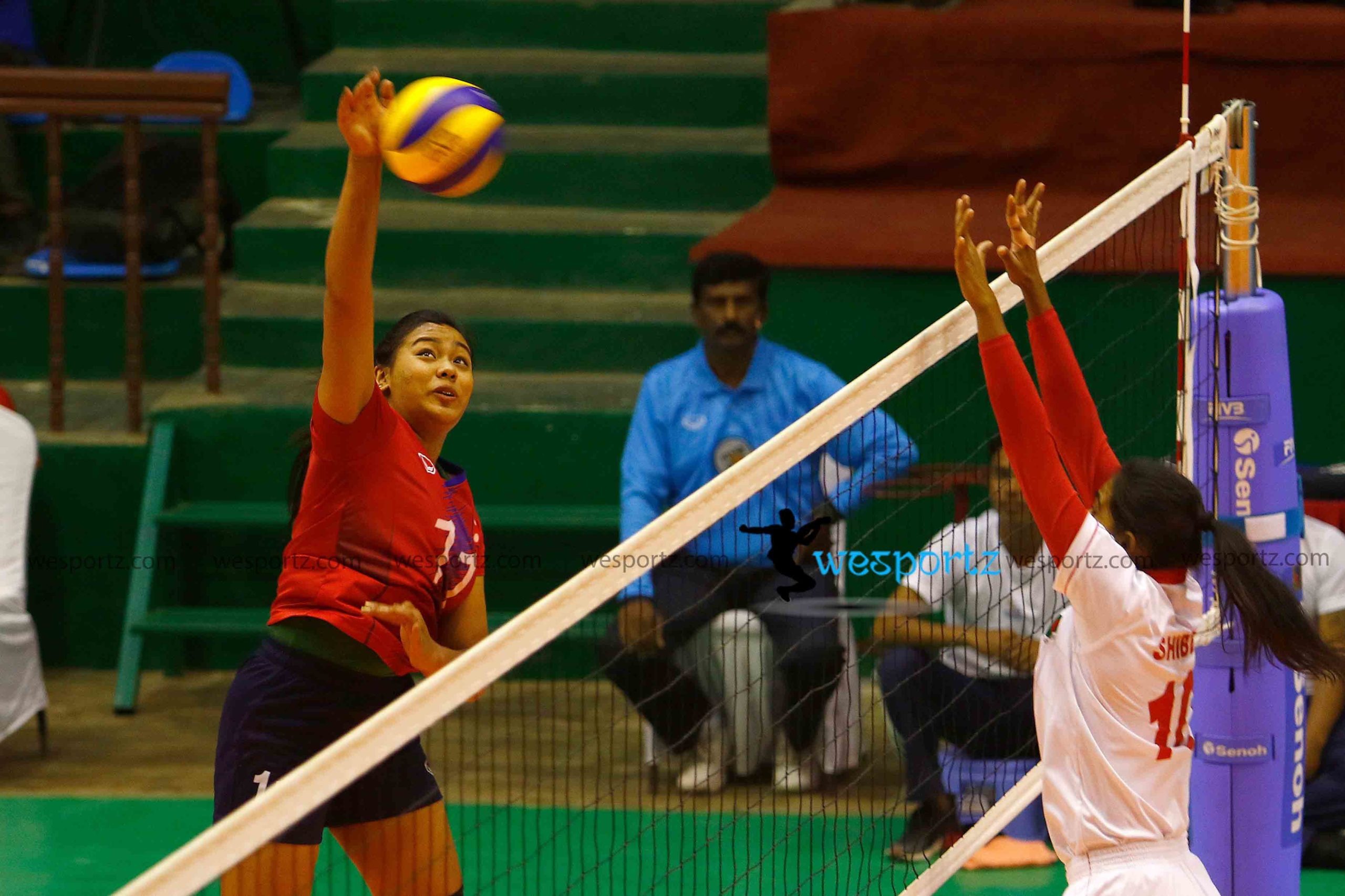 pratibha mali, prateebha mali, nepal women volleyball, nepal vs Bangladesh women volleyball,